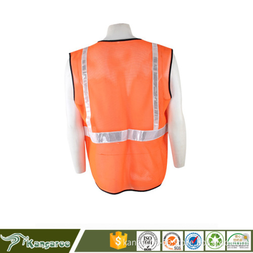 Polyester Fabric For Safety Vest With Reflective Tape